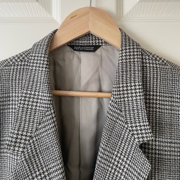 ✿ Vintage PORTS International Wool Blazer Size 40 - Picture 3 of 6